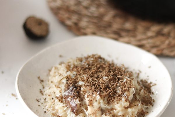 Risotto con trufa fresca
